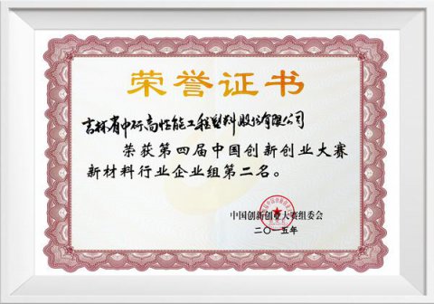 創(chuàng  )新大賽第二名
